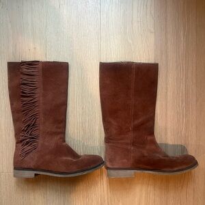 Lucky Brand Brown Heeled Boots